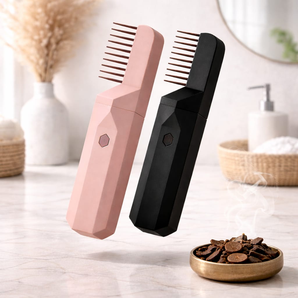 Bundle deal: OudFume™ 2 in 1 Hair Bakhoor + Oud Rosé - Saffron