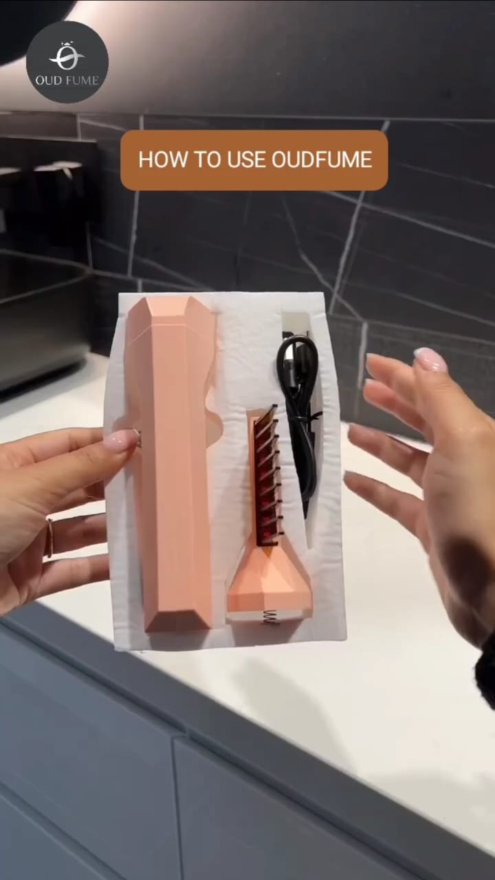 Load video: Video showing how to use the Oudfume diffuser"